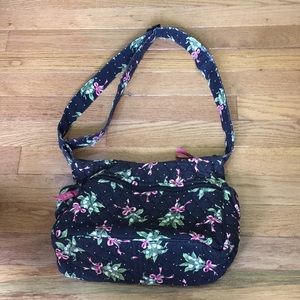 Vera Bradley purse with matching cosmetic bag